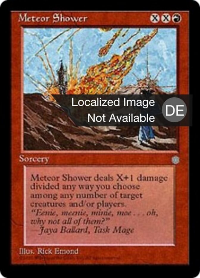 Meteoritenhagel