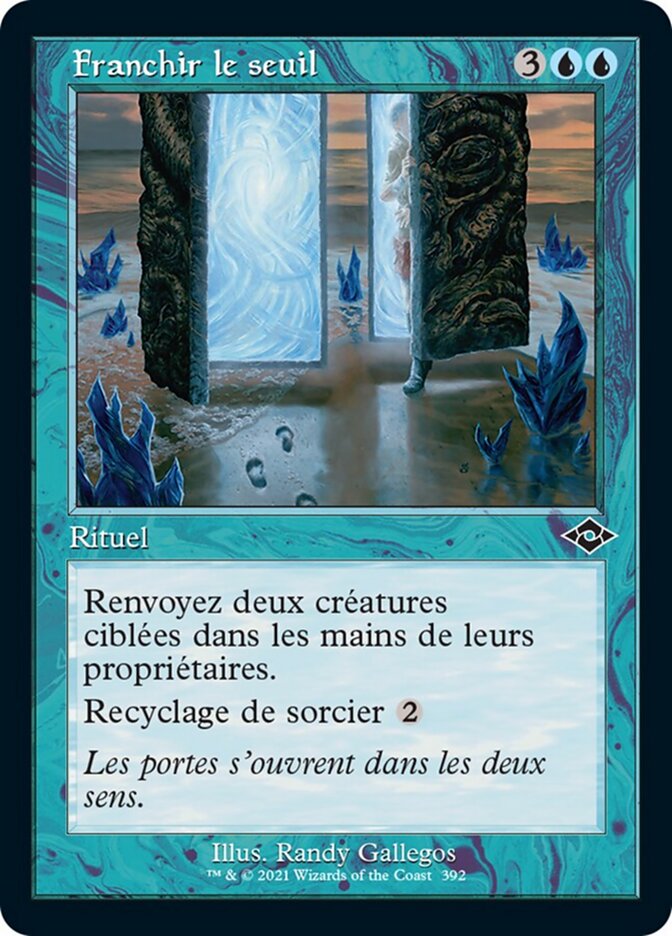 Franchir le seuil