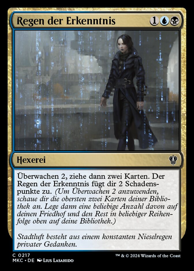 Regen der Erkenntnis