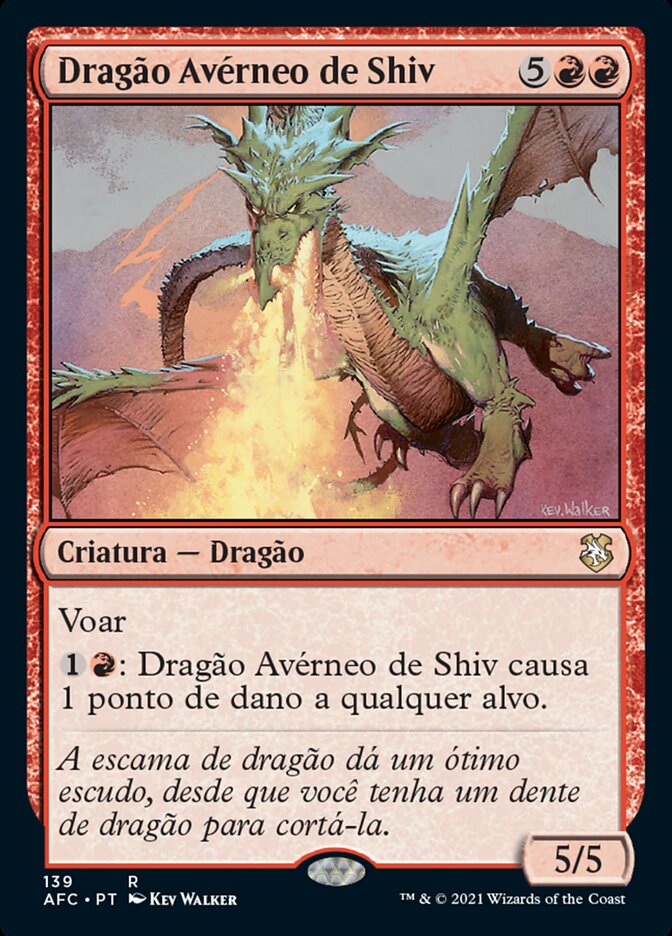 Dragão Avérneo de Shiv