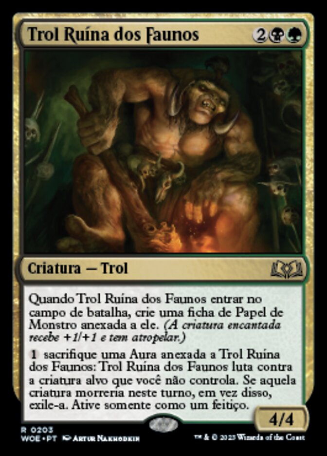 Trol Ruína dos Faunos