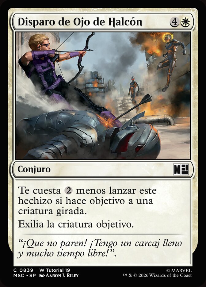 Disparo de Ojo de Halcón