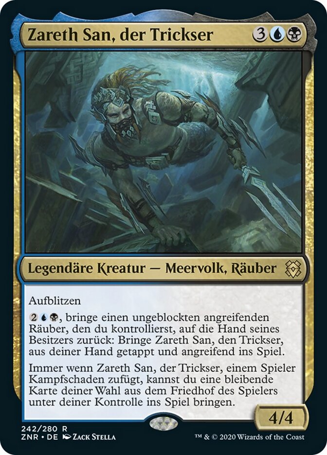 Zareth San, der Trickser