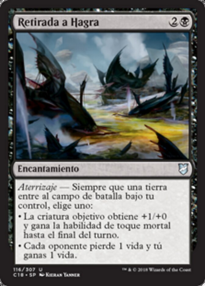 Retirada a Hagra
