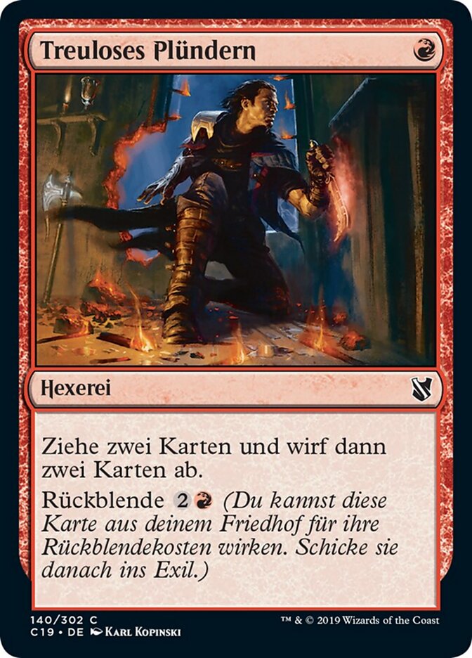 Treuloses Plündern