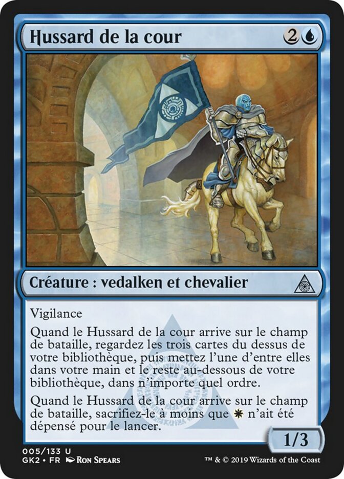 Hussard de la cour