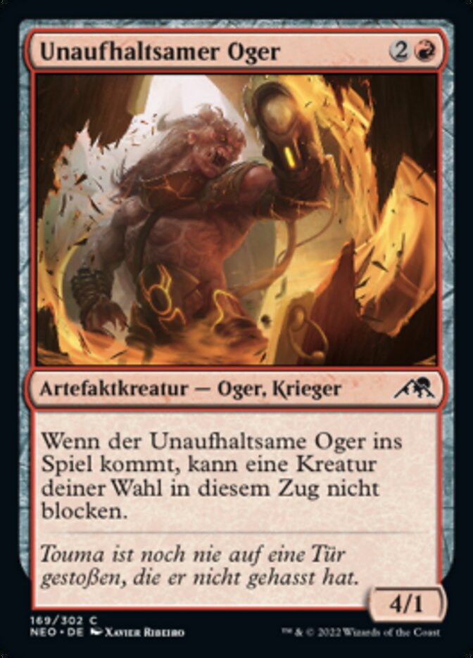 Unaufhaltsamer Oger