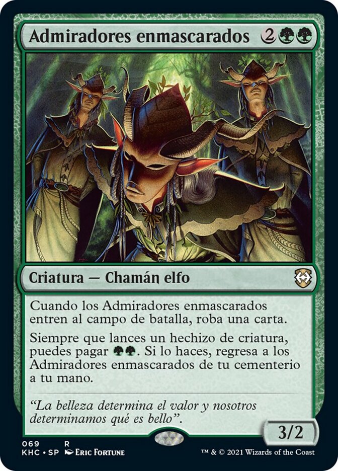 Admiradores enmascarados
