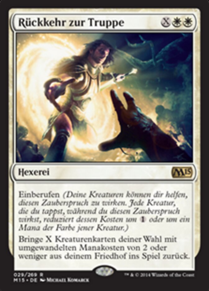 Rückkehr zur Truppe