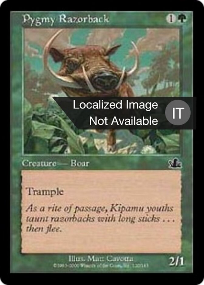 Dorso-di-Rasoio Pigmeo