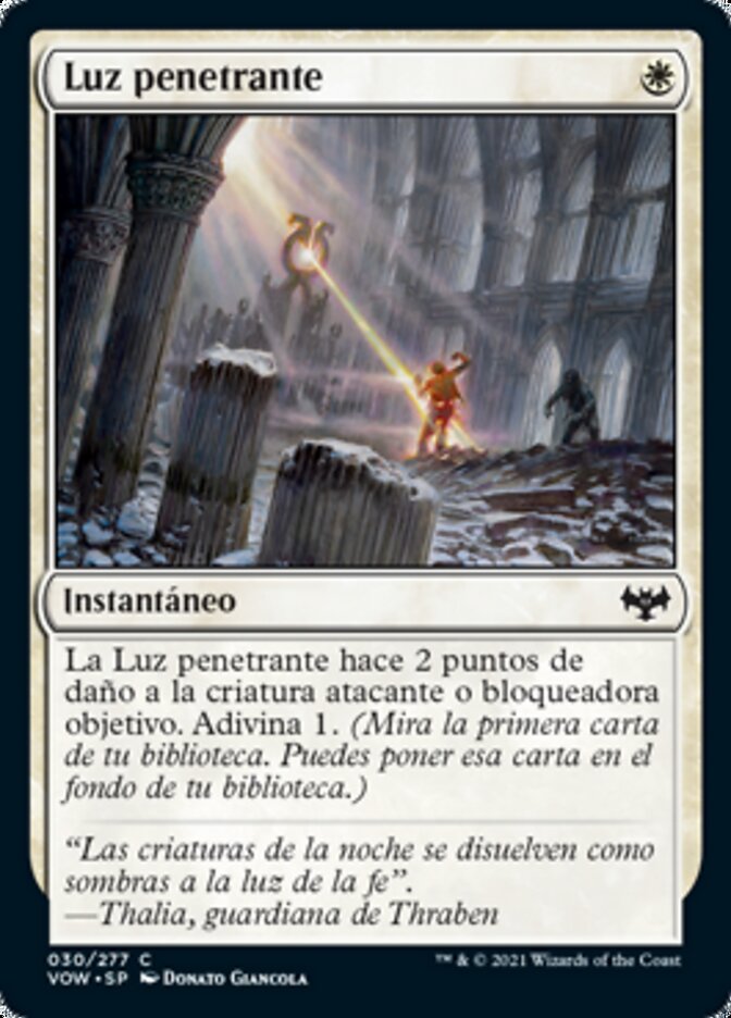 Luz penetrante