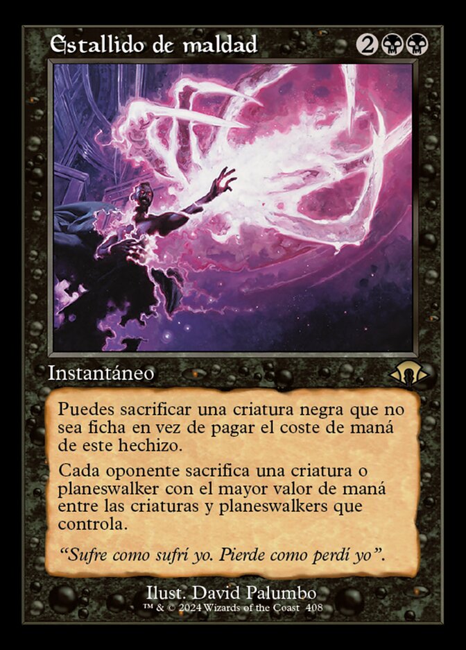 Estallido de maldad