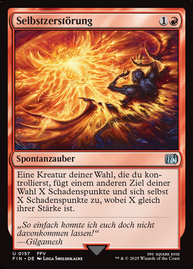 Selbstzerstörung