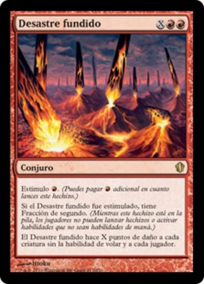 Desastre fundido