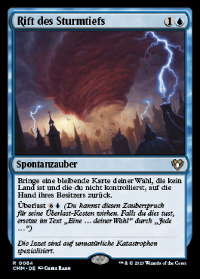 Rift des Sturmtiefs