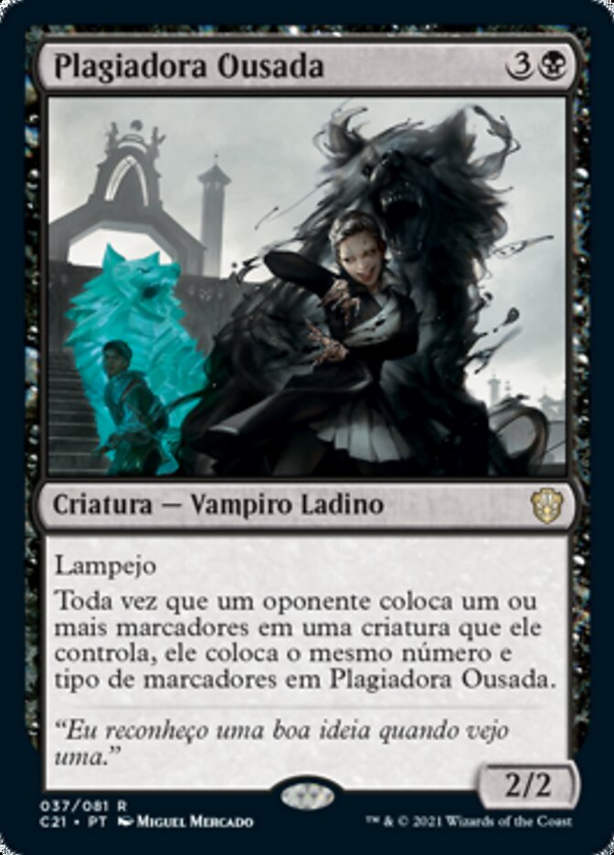 Plagiadora Ousada