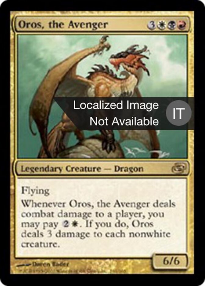 Oros, il Vendicatore
