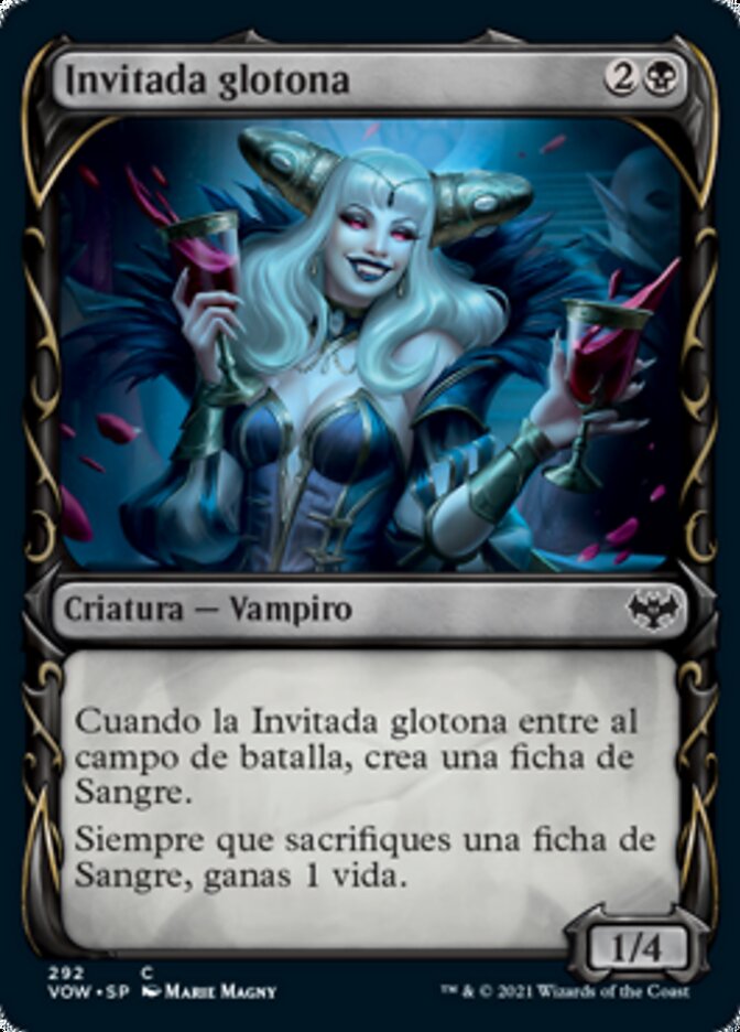 Invitada glotona