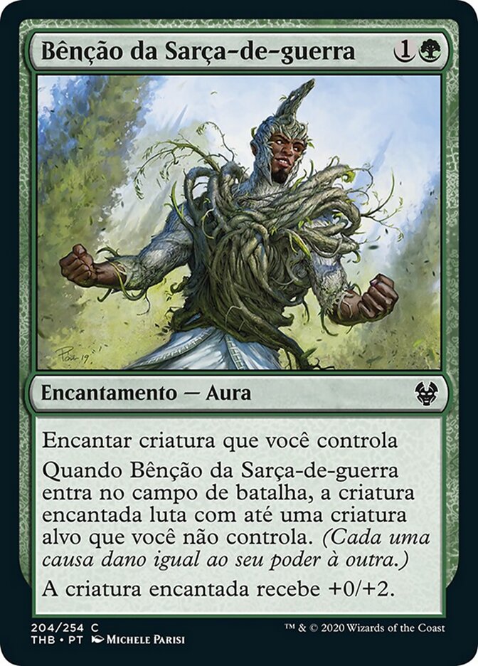 Bênção da Sarça-de-guerra