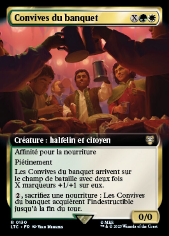 Convives du banquet