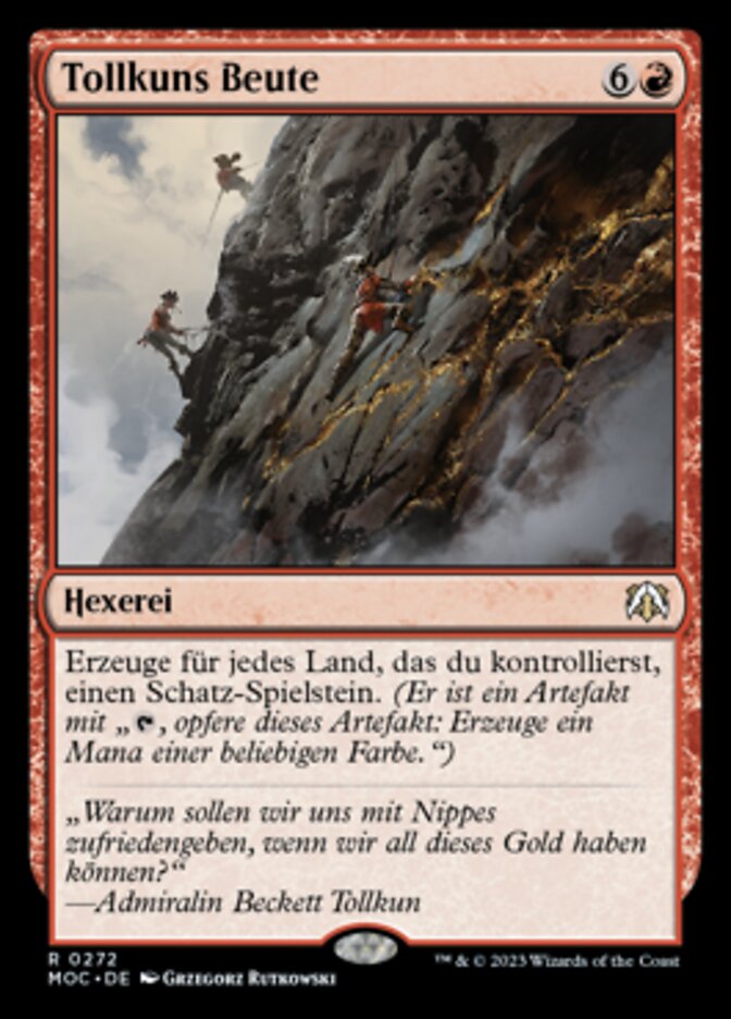 Tollkuns Beute