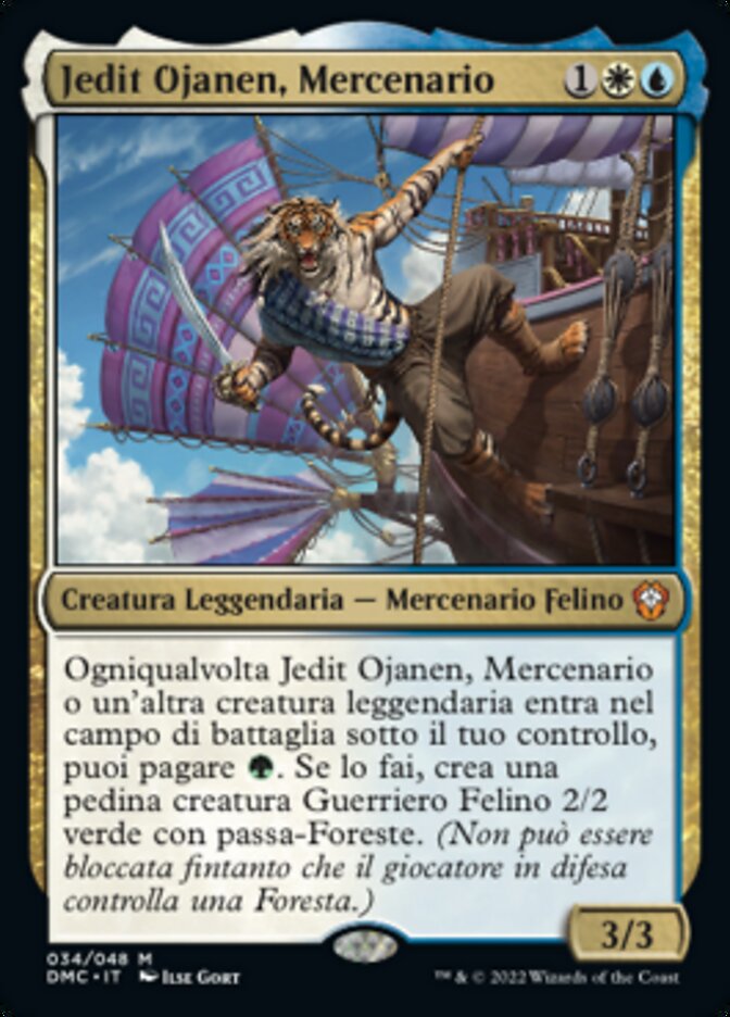 Jedit Ojanen, Mercenario