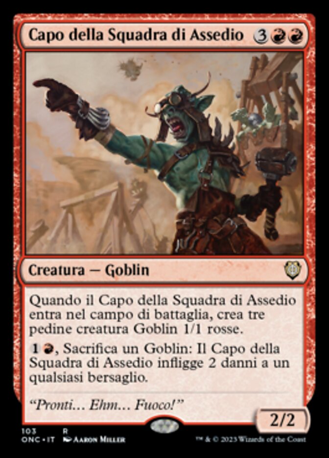 Capo della Squadra di Assedio