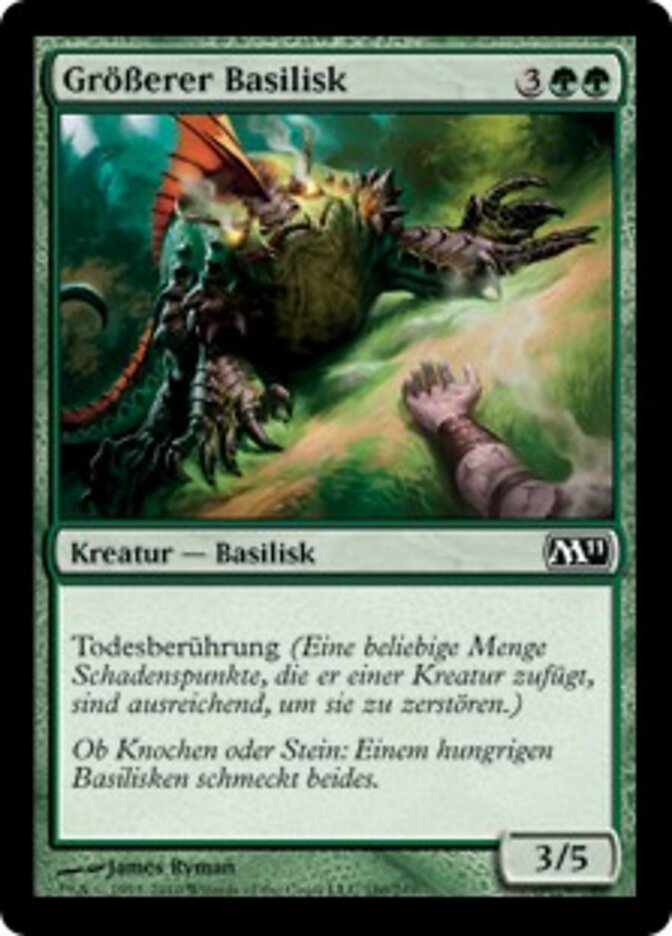 Größerer Basilisk