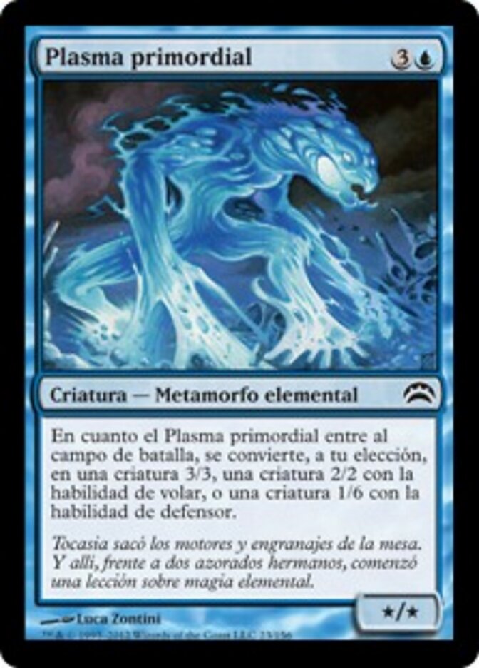 Plasma primordial