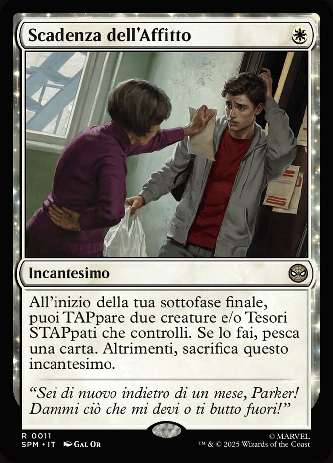 Scadenza dell'Affitto