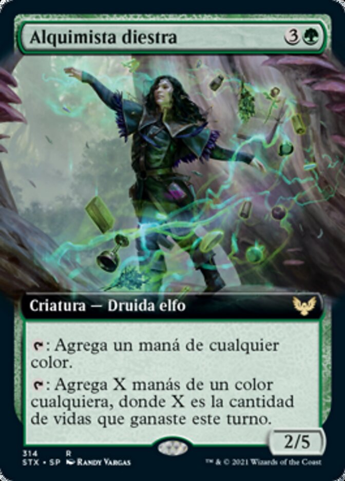 Alquimista diestra