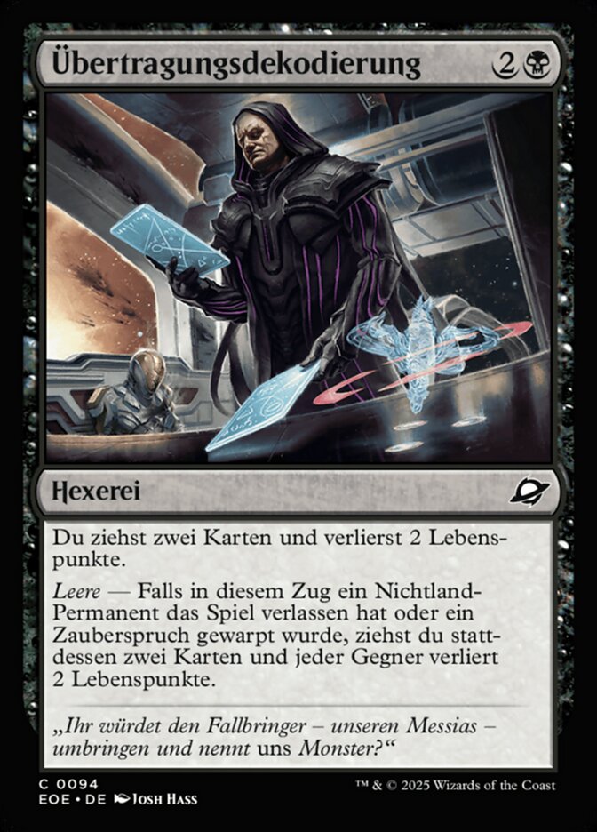Übertragungsdekodierung