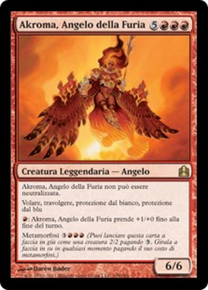 Akroma, Angelo della Furia