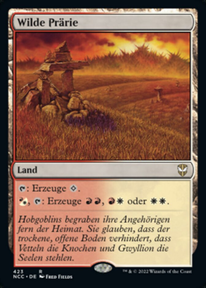 Wilde Prärie