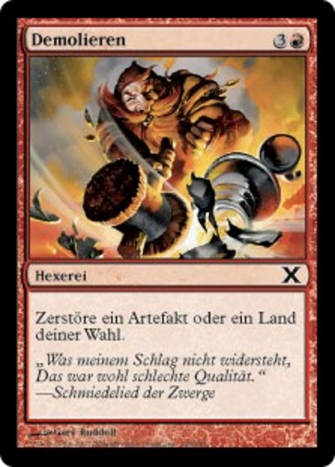 Demolieren
