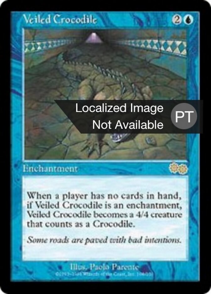 Crocodilo Velado