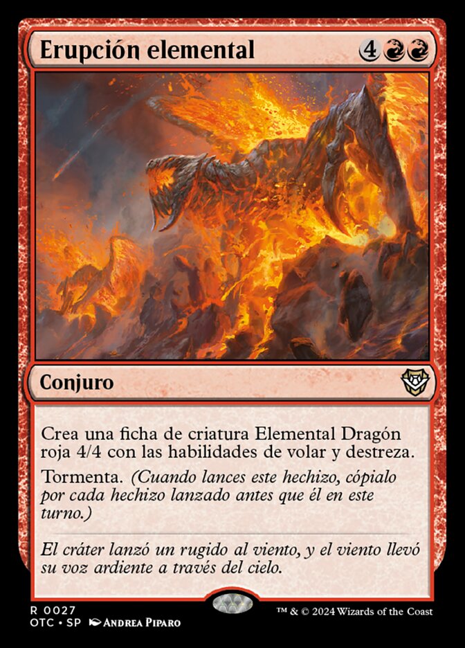 Erupción elemental
