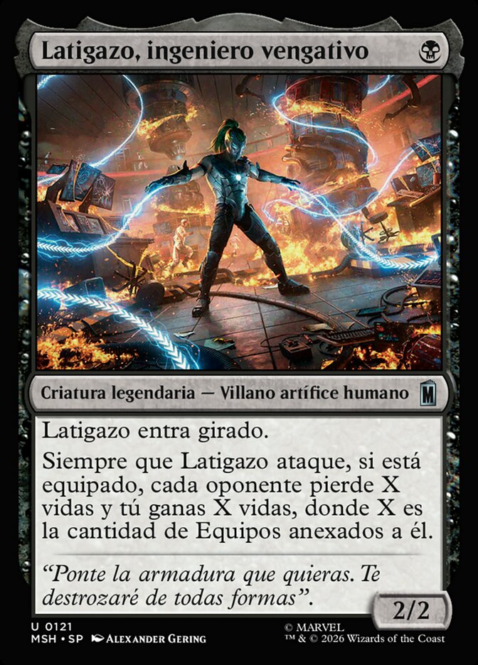 Latigazo, ingeniero vengativo