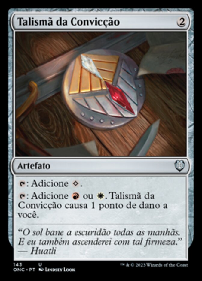 Talismã da Convicção