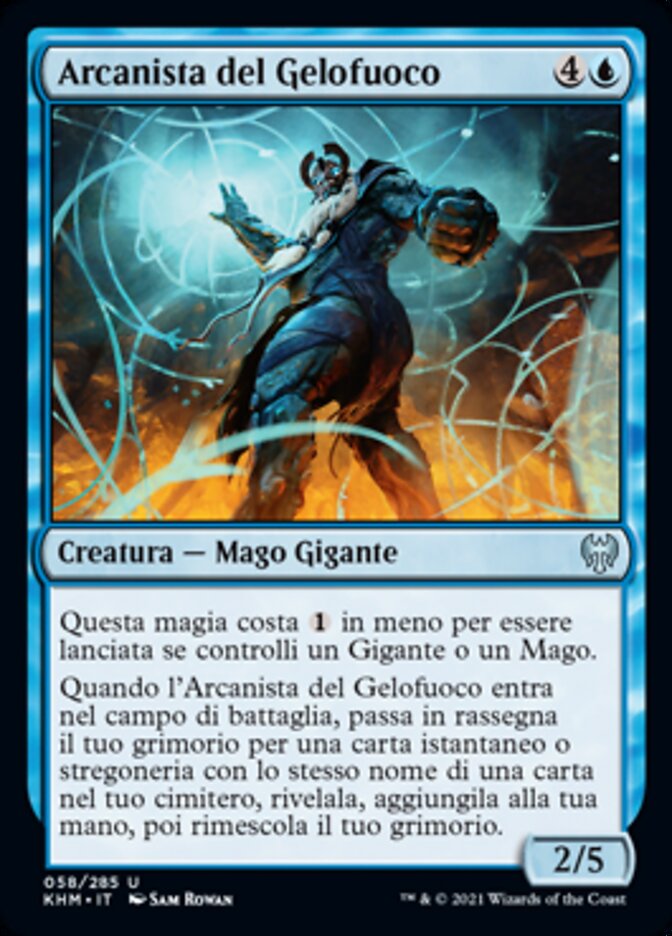 Arcanista del Gelofuoco