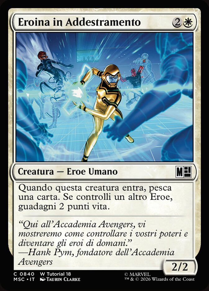 Eroina in Addestramento