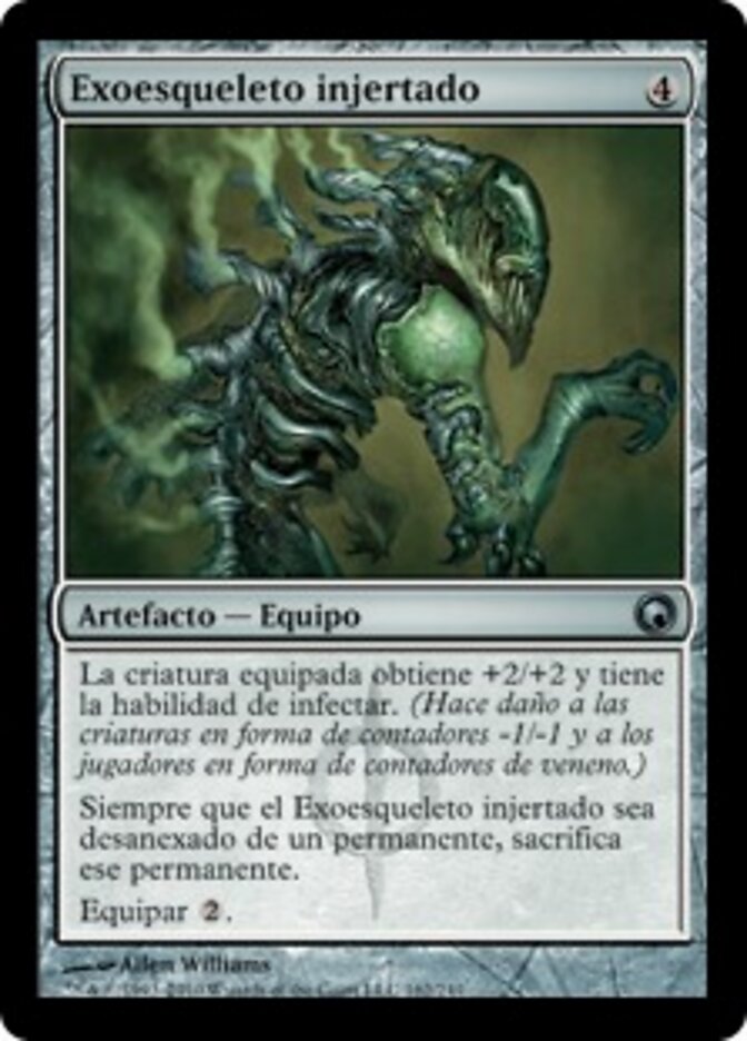 Exoesqueleto injertado