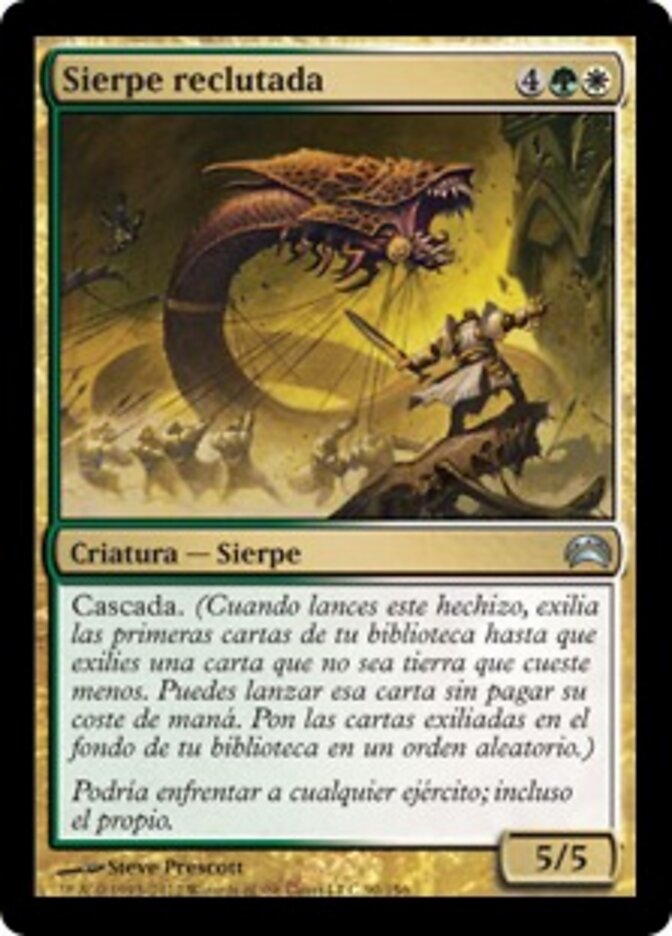 Sierpe reclutada