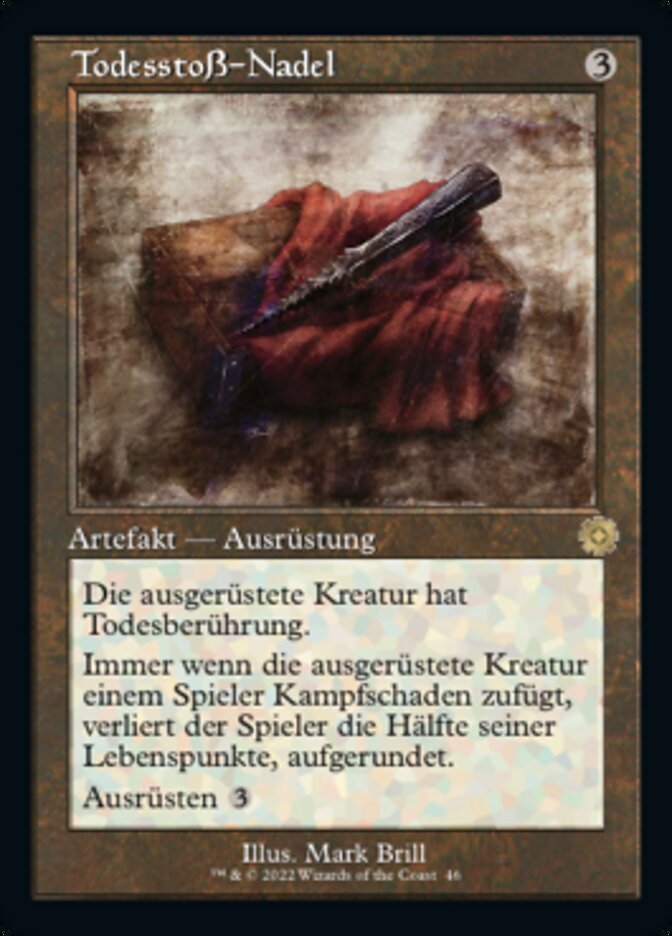 Todesstoß-Nadel