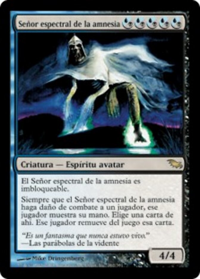 Señor espectral de la amnesia