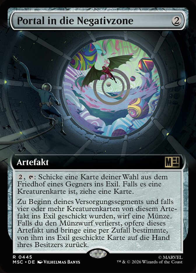 Portal in die Negativzone