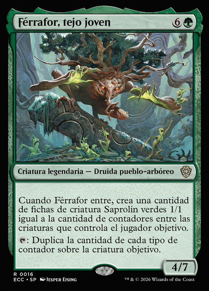 Férrafor, tejo joven