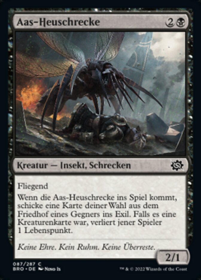 Aas-Heuschrecke