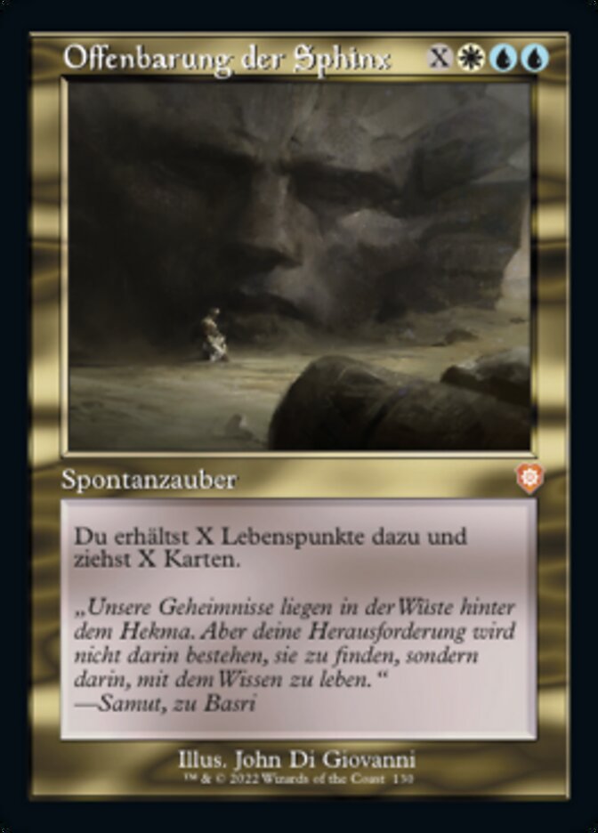 Offenbarung der Sphinx