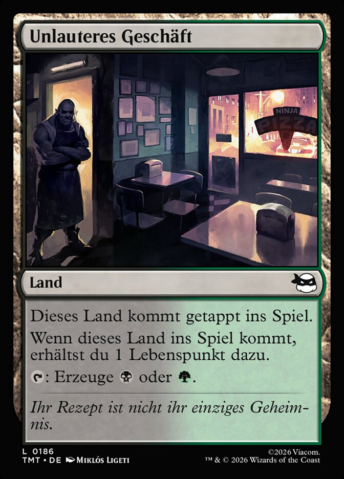 Unlauteres Geschäft
